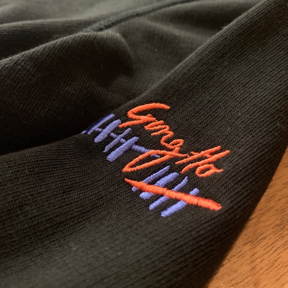 Wolf & Badger 1/10 Embroidered Sweatshirt, Gung Ho unisex adult XS - Picture 6 of 11